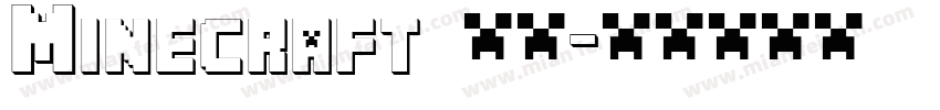 Minecraft 常规字体转换